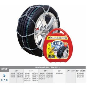 Resim Araç Kar Patinaj Zinciri Takmatik 175 X 55 X R15 175-55-15 