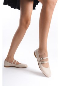 Resim Kadın Cove Krem Cilt Toka Tedaylı Kut Burun Babet-krem Cilt Krem 