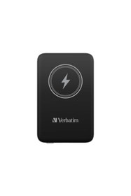 Resim Verbatim Portable Battery Charge'n'Go 32245, 10000mAh, Wireless (Black) 