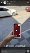 Resim Apple iPhone 11 İkinci El TR | 64 GB | Kırmızı İkinci El 11 64 GB hatasiz pil 80
