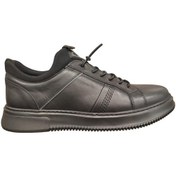 Resim Komcero 4y1800-f412 Ortopedik Hafif Deri Ayakkabı Siyah 