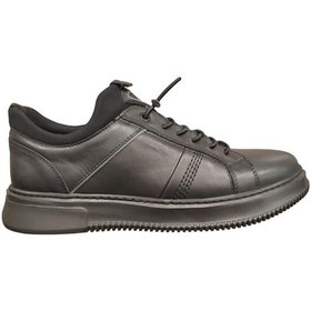 Resim Komcero 4y1800-f412 Ortopedik Hafif Deri Ayakkabı Siyah 