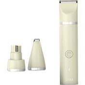 Resim Soulader Evcil Hayvan Tıraş Makinesi, 3'lü Aparatlı Kedi Ve Köpek Saç Kesme Makinesi, Şarjlı Kürk Düzeltme Aleti, Sesiz Çalışma 