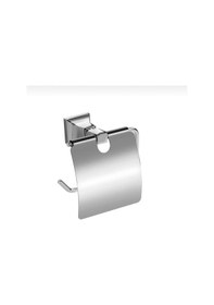 Resim İsaoğlu Yapı Banyo Tuvalet Kağıtlığı Salda Design Silver Gümüş Pirinç Kağıtlık Gümüş 