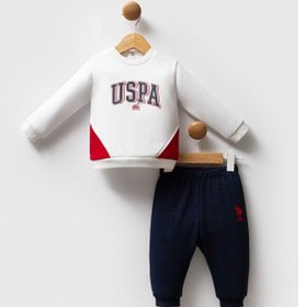Resim U.s. Polo Assn Erkek Bebek Beyaz Takım 5274-48920 Beyaz 
