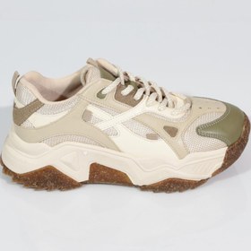 Resim Dgn 65137 Kadin Bağcikli Kalin Taban Spor Ayakkabı 