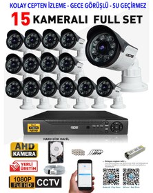 Resim Ids - 15 Kameralı 1080P Fullhd 5Mp Sony Lensli Kamera Seti - 2015 