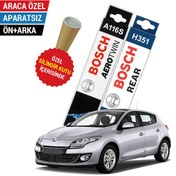Resim Renault Megane 3 Ön Arka Silecek 2009-2015 Bosch Aerotwin Bosch