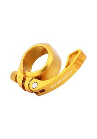 Resim Geeksen Alüminyum Bisiklet Oturma Tüp Klembi - 41mm Çap, 33.9mm Oturma Tüpü İçin Uygun, Altın Rengi, Kolay Kurulum Altın 