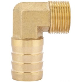 Resim Geeksen Messing Matkap Dirsekli Bağlantı Elemanı, 3/4 İnç Erkek Vida, 25 Mm Çengelli, Su Hortumu Bağlayıcı, Kolay Kurulum 