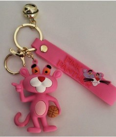 Resim Pembe Panter Anahtarlık 22 Cm 
