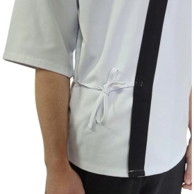 Resim Formteks Sushi Şef Kimono Ceketi Beyaz Siyah 