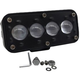 Resim Offroad Sis Lambası Beyaz-sarı Gündüz Ledi Kırmızı / Lass383 