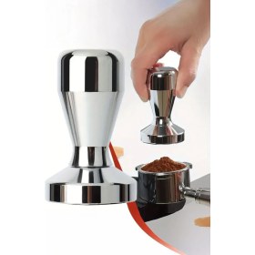 Resim Paslanmaz Çelik 58 mm Espresso Makinesi Tamperi, Barista Ekipmanı MT138 