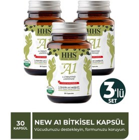Resim New A1 L Carnitine Lepidium Bitkisel Kapsül 3 Adet Aromasız 
