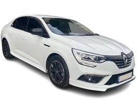 Resim Renault Megane 4 (2016-2022) Aero Style Yan Marşpiyel Seti (Plastik) 