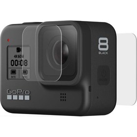 Resim Gopro Tempered Glass Lens ve Screen Protector Kit For Hero8 