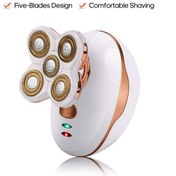 Resim Vkemall 5 Bıçaklı Çok Amaçlı Şarjlı Tıraş Makinesi - Ergonomik, Yıkanabilir, Usb Şarj 