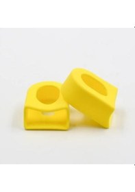 Resim Xbyc 0056 Bisiklet Aynakol Pedal Kolu Koruyucu Silikon Pvc Koruyucu Sarı 