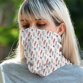 Resim Hediyemen Şimşek Ikonlu Motorcu Boyunluk Maske Bandana 