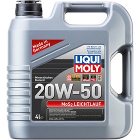Resim Liqui Moly LİQUİ MOLY MOS2 LEICHTLAUF 20W50 4 L 