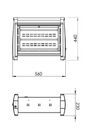 Resim KUMTEL Lx-2832 Quartz Isıtıcı1500 Watt 