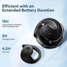 Resim Zigver HY-T26 Pro Dil Tercüman Kulakiçi 144 Dil Gerçek Zamanlı Çeviri Kulakiçi Kablosuz Bluetooth Açık Kulak Kulaklıklar 