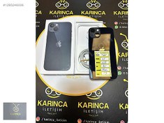 Resim Apple iPhone 13 İkinci El TR | 128 GB | Siyah İkinci El KARINCA İLETİŞİM İPHONE 13 128GB TEMİZ SORUNSUZ 23999