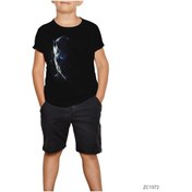 Resim Game Of Nights Watch 2 Çocuk Tişört Siyah 