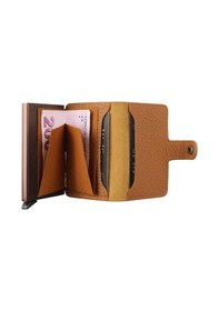 Resim Walsmart Mini Floter Akıllı Mekanizmalı Deri Cüzdan Taba 