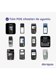 Resim Dorapos 56mm X 14m Termal Rulo 50 Li Paket Yazar Kasa Pos Kağıdı 