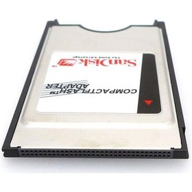 Resim Sandisk PCMCIA Compact Flash Adaptör Kart Okuyucu 