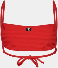 Resim Calvin Klein Calvın Kleın Kadın Bikini Üstü Kw0kw02467-xne Kw0kw02467-xne Kırmızı 