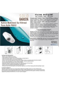 Resim Philips Uyumlu Aquaclean Kahve Makinesi Kireç Önleyici Su Filtresi 12 Adet 12 Adet 