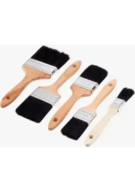 Resim Yılsan Fırça 01 010 Ahşap Saplı Yağlı Boya Fırçası Siyah Kıllı No:4 