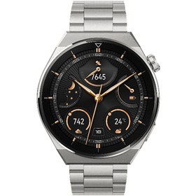 Resim Huawei Watch GT3 Pro 46mm Titanyum Kasa Titanyum Kayış Akıllı Saat 