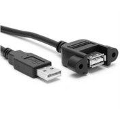 Resim Molix USB 2.0 Panel Tipi USB Uzatma Kablosu 1.5 M 