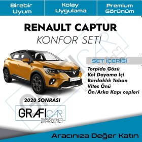 Resim Renault Captur - Araç Içi Ses Giderici Kumaş Kaplama-Konfor Seti 