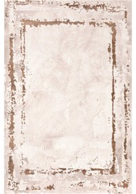 Resim Bafra Bej Kahve Halı Yumuşak Oturma Odası Salon Çocuk Odası Mutfa Bej - Kahve 