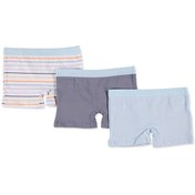 Resim Hellobaby Basic Erkek Bebek Elastanlı 3lü Boxer GENHLBEKLT002 Açık Mavi 