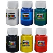 Resim Nova Color Akrilik Boya 6 Renk 30 CC NC-180 