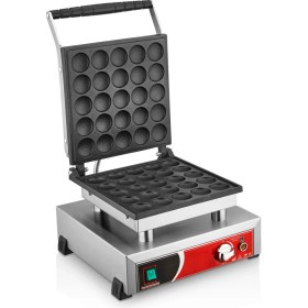 Resim KUTLU TİCARET Kutlu Tekli Yuvarlak Kapaklı Bubble Waffle Makinesi 