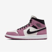 Resim Nike Wmns Air Jordan 1 Mid "berry Pink" Dc7267 