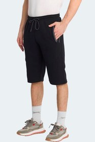 Resim Slazenger NATIVA Erkek Cepli Kapri Siyah Şort 