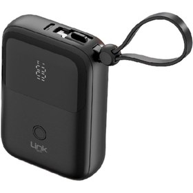 Resim Linktech Mp10 Premium 10000 Mah 22.5w Çoklu Kablolu Powerbank 