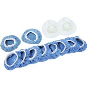 Resim Reedark 5-6 İnç Araç Polisaj Makinesi İçin Fiber Tampon Pad Seti - 8 Adet Polisaj, 2 Adet Misket Ve 2 Adet Mercan Kabağı Pedi 