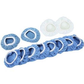 Resim Reedark 5-6 İnç Araç Polisaj Makinesi İçin Fiber Tampon Pad Seti - 8 Adet Polisaj, 2 Adet Misket Ve 2 Adet Mercan Kabağı Pedi 