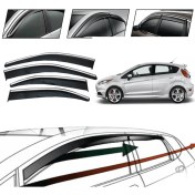Resim OtoLine Ford Focus 3 2013 Kromlu Cam Rüzgarlığı 4 Lü 