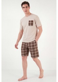 Resim Buratti Erkek Pijama Takımı 6572021 Bej 