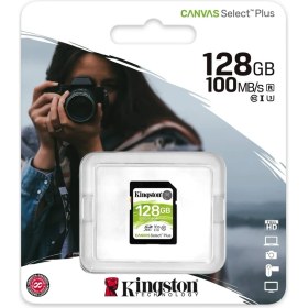 Resim Kıngston Canvas Select Plus 128GB Sdhc CLASS10 Hafıza Kartı SDS2/128GB 